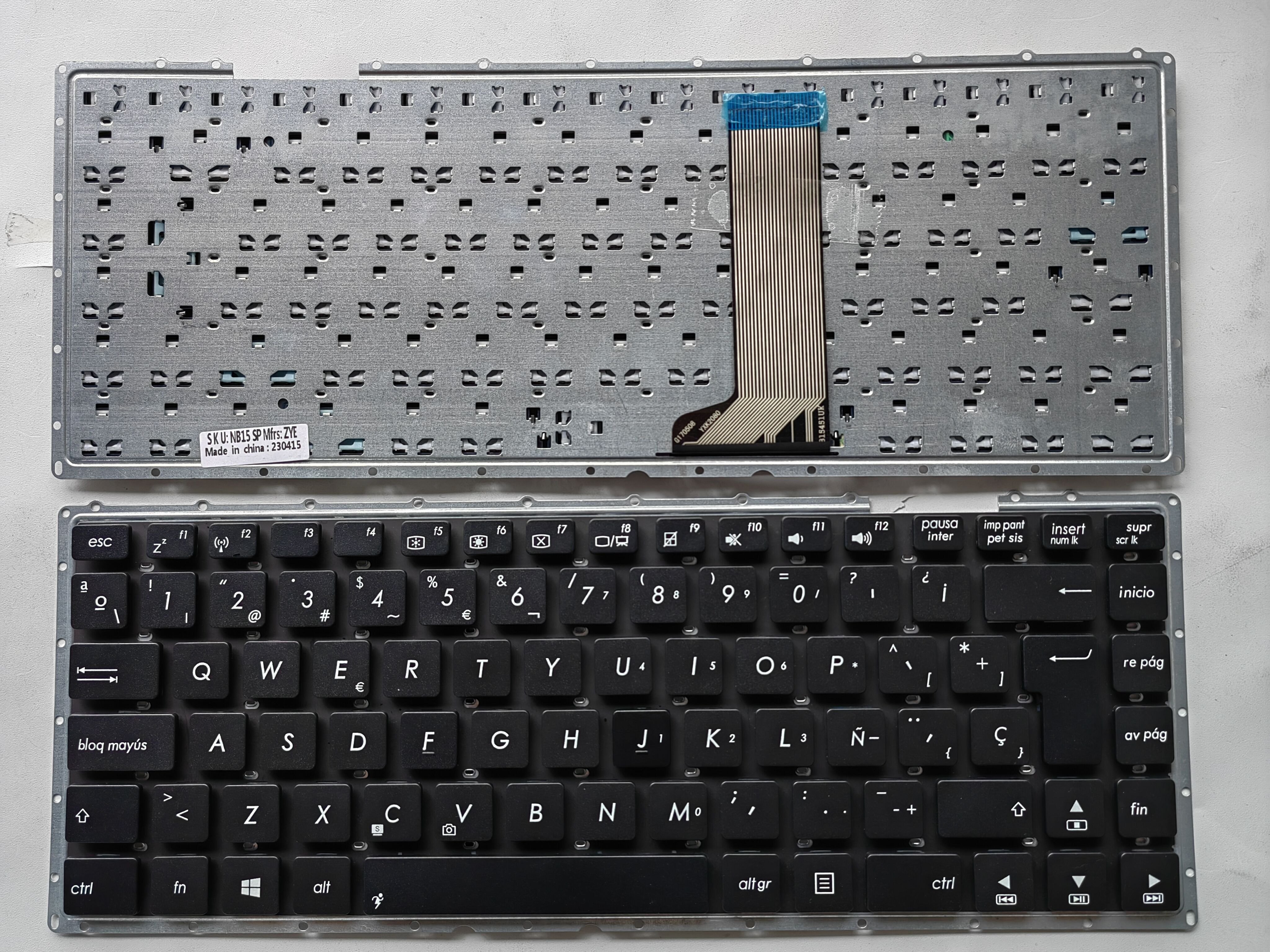 Picture of New Replacement Laptop Keyboard For ASUS X451 BLACK (OEM) SP Layout